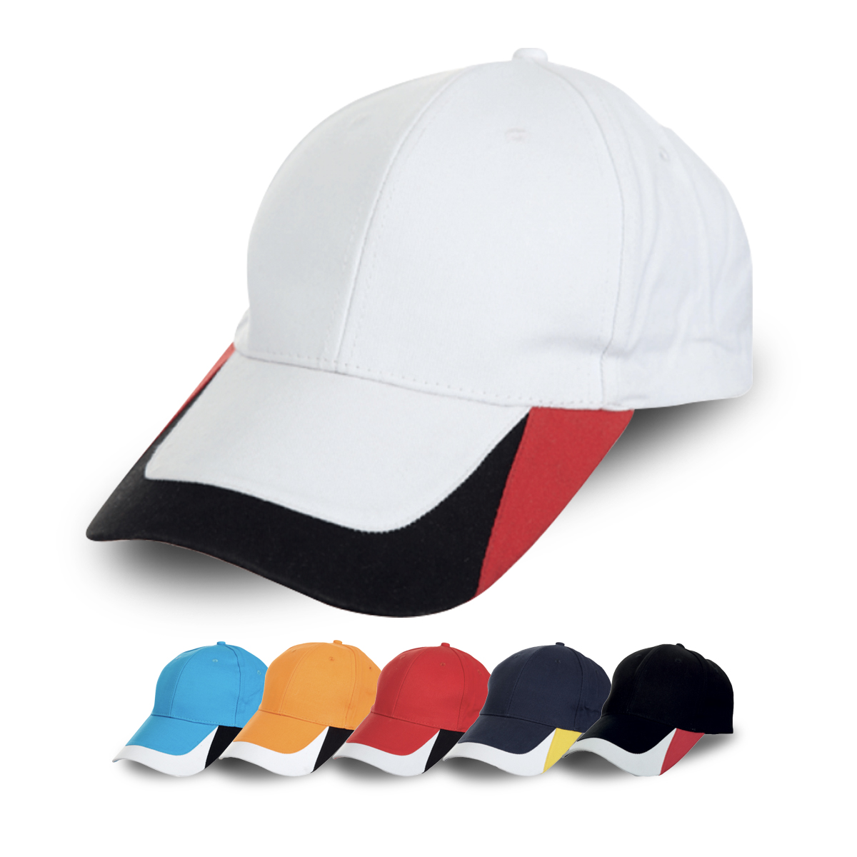 Stylish 6 Panel Brush Cotton Cap